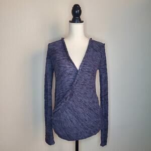 Free People Gotham Blue Sweater Small